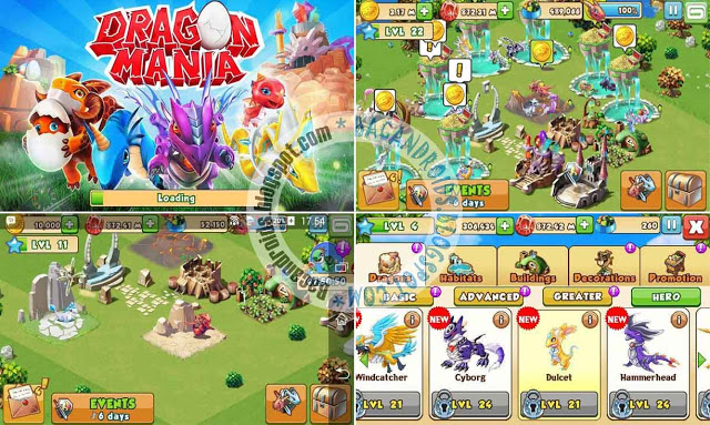 Download Game Dragon Mania Apk